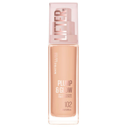 Maybellene Lifter Plump & Glow Foundation 102