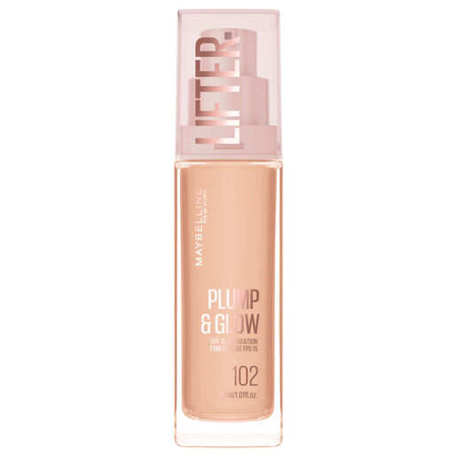 Maybellene Lifter Plump & Glow Foundation 102