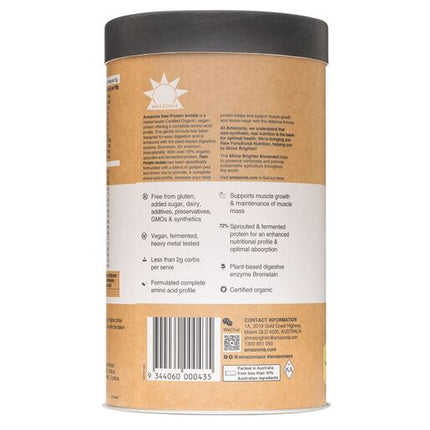 Amazonia Raw Isolate Vanilla 1Kg