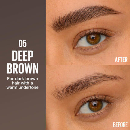 Maybelline Brow Inserts Brow Multiplying Tool Deep Brown