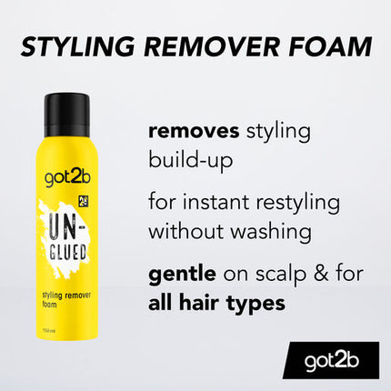 Schwarzkopf Got2b Un-Glued Styling Remover 150mL