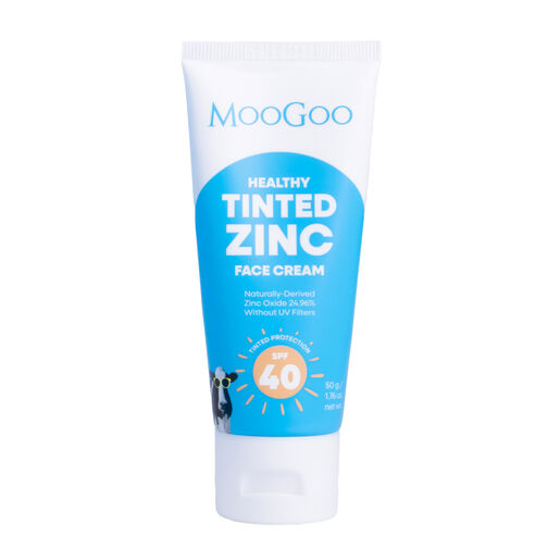 MooGoo Natural Tinted SPF40 Face Cream 50g
