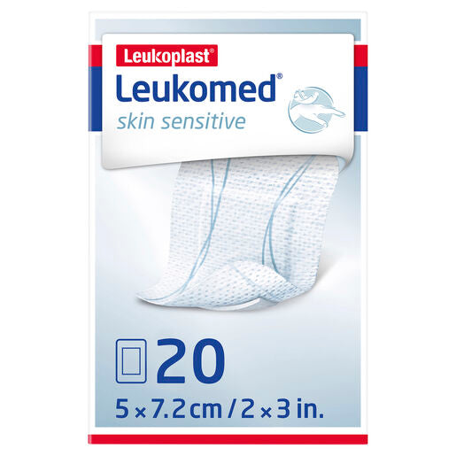 Leukomed Skin Sensitive Sterile 5cm x 7.2cm Box of 20