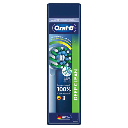 Oral B Cross Action Replacement Brush Heads 3 Count
