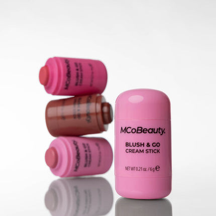 MCoBeauty Blush And Go Cream Stick Baby Pink 6g
