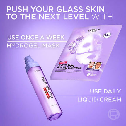 L'Oréal Paris Revitalift Filler Glass Skin Hydrogel Glow Mask