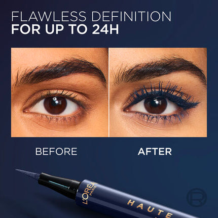 L'Oreal Haute Precision Felt-Tip Eyeliner Bleu Suede
