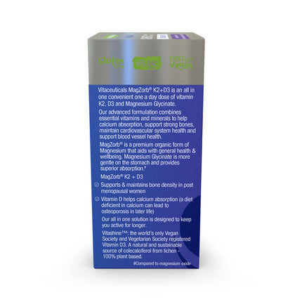 Vitaceuticals MagZorb K2 + D3 + Capsules 60
