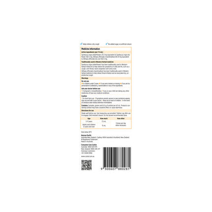 Codral Kids Cold & Flu Dry Cough 200ml