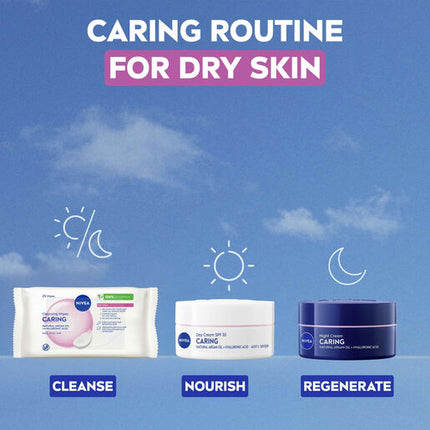 Nivea Daily Essentials Wipes Gentle 25 Pack