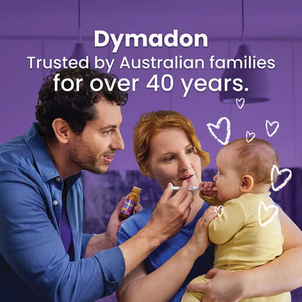 Dymadon Paracetamol 1 Month -2 Years Blackcurrant 60mL