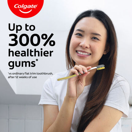 Colgate Slim Soft Advanced Charcoal Toothbrush Ultra Soft