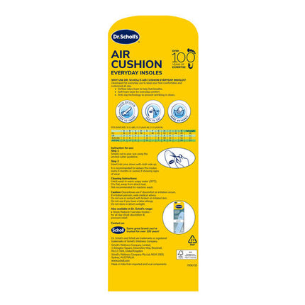 Scholl Air Cushion Everyday Insole