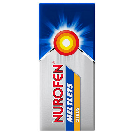 Nurofen Meltlets Citrus 200mg Ibuprofen 24 Pack