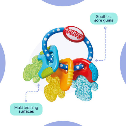 Nuby IcyBite Teether Keys