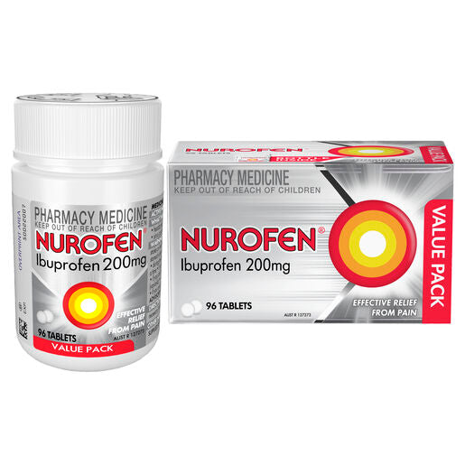 Nurofen 200mg Ibuprofen 96 Tablets