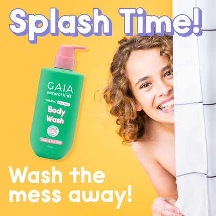GAIA Natural Kids Body Wash 350mL