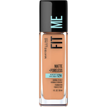 Maybelline Fit Me Matte & Poreless Mattifying Liquid Foundation 322 Warm Honey