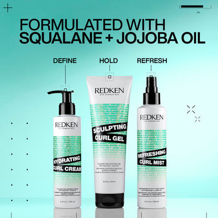 Redken Curl Refreshing Curl Mist With Jojoba Oil 250ml
