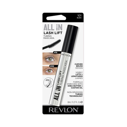 Revlon All In Lash Lift Tubing Mascara Blackest Black 8ml