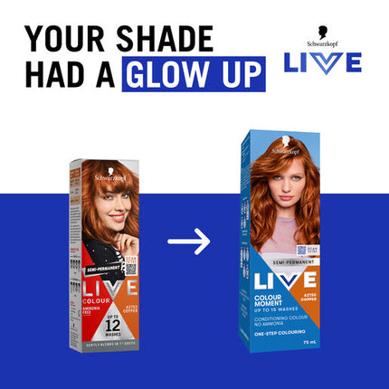 Schwarzkopf Live Colour Aztec Copper 75ml