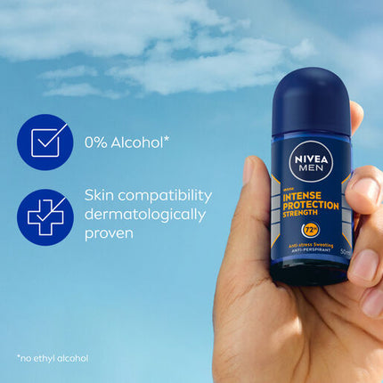 Nivea Men Intense Protection Strength Anti-Perspirant Roll-On 50ml