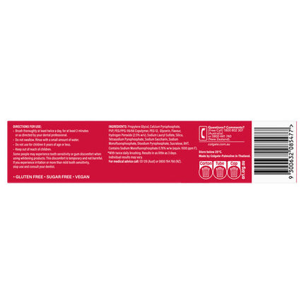 Colgate Toothpaste Optic White Express 125g
