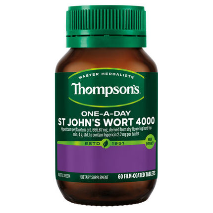 Thompson's 1-A-Day St John's Wort 4000 60 Tablets