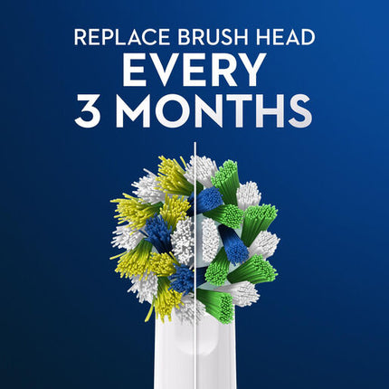 Oral B Cross Action Replacement Brush Heads 3 Count