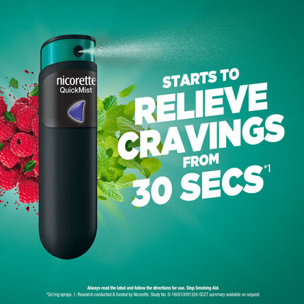 Nicorette QuickMist Mouth Spray Cool Berry 1 Pack
