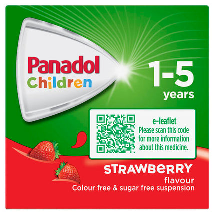 Panadol Children 1-5 Years Strawberry 100mL