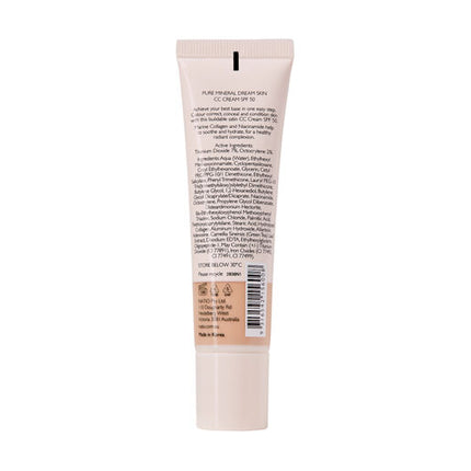 Natio Pure Mineral Dream Skin CC Cream SPF 50 Honey