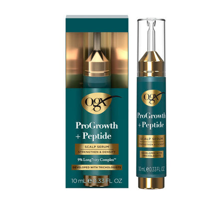 OGX ProGrowth+Peptide Scalp Serum 10mL