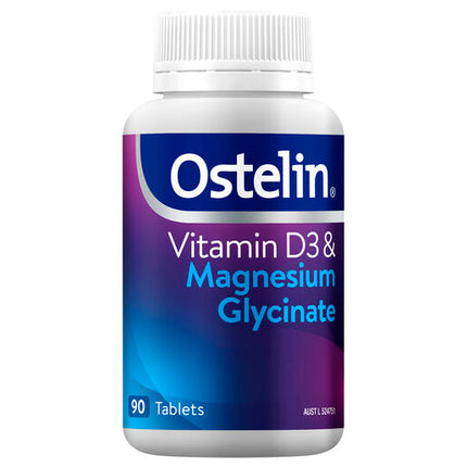 Ostelin Vitamin D3 & Magnesium Glycinate 90 Tablets