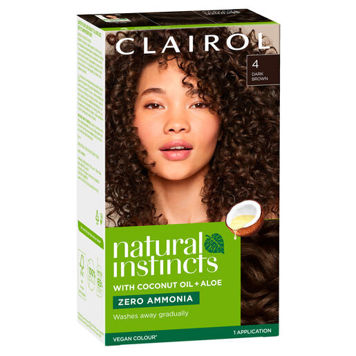 Clairol Natural Instincts 4 Dark Brown