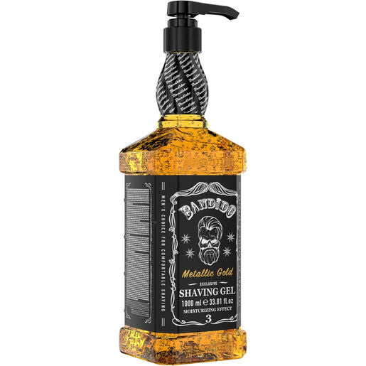 Bandido No3 Shaving Gel Metallic Gold 1000ML