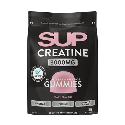 SUP Creatine Peach Flavour Gummies Peach 35s Gummies
