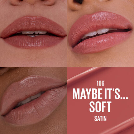 Maybellene Serum Lipstick 106 Maybe Its Soft
