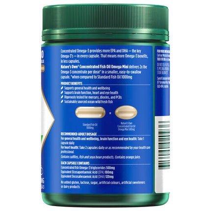 Nature's Own Concentrated Omega Mini Cap 500