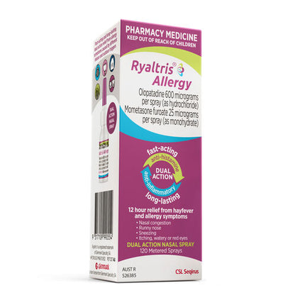 Ryaltris Allergy Dual Action Nasal Spray 120 Sprays