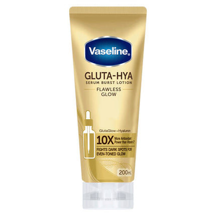 Vaseline Gluta-Hya Flawless Glow Serum Burst Lotion Body Lotion 200mL