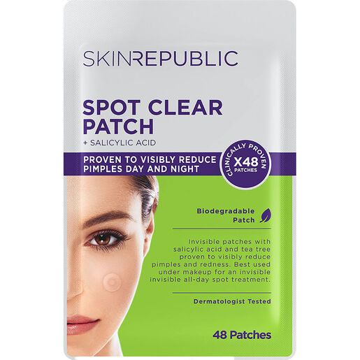 Skin Republic Spot Clear Salicylic Acid Patch 48 Pack