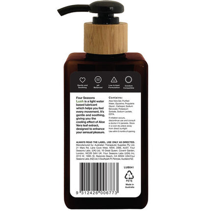 Four Seasons Naked Lush Aloe Vera Lubricant 200mL