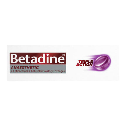 Betadine Lozenge Anaesthetic Berry 36 Lozenges