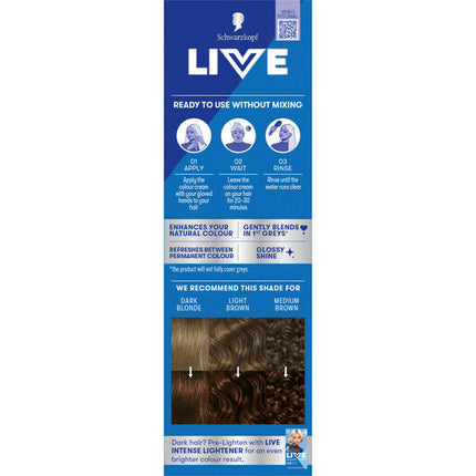 Schwarzkopf Live Colour Chocolate 75ml