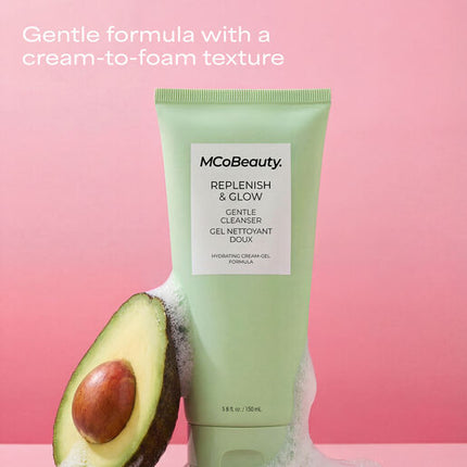 MCoBeauty Replenish & Glow Gentle Gel Cleanser 150mL