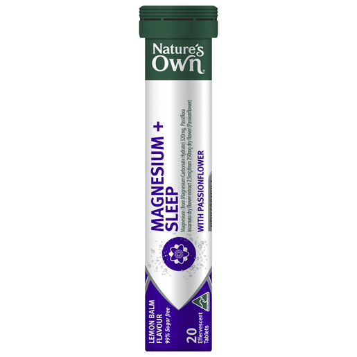 Nature's Own Magnesium + Sleep 20 Tablets
