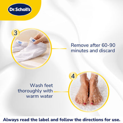 Dr.Scholl's Exfoliating & Moisturising Peeling Foot Mask