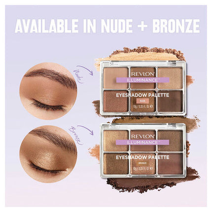Revlon Illuminance Eyeshadow Palette Bronze 10g