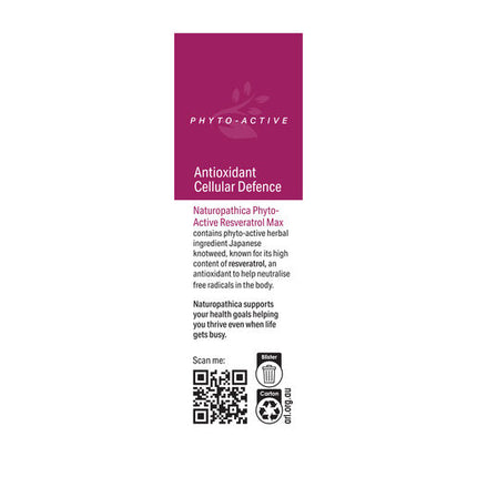 Naturopathica Resveratrol Max Anti-Ageing 30 Tablets